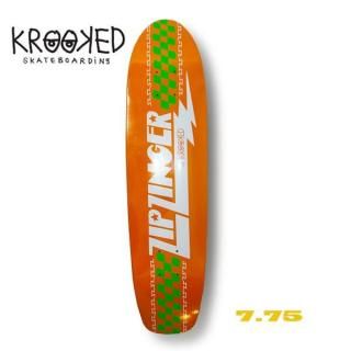 KROOKED(륭å)KR BAD ZIP ZINGER ORANGE 7.75