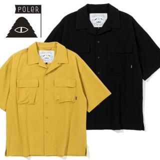 POLER HEMP RELAXOPENCOLLARSHIRT /2Color