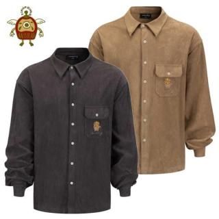 SIMIAN RING  Alpaca Shirts  /Beige/Grey