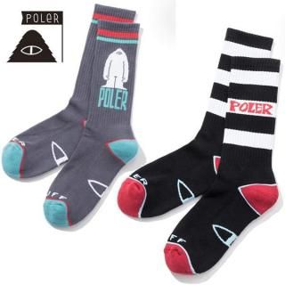 POLER(ݡ顼)SKATE SOCKS/2Color
