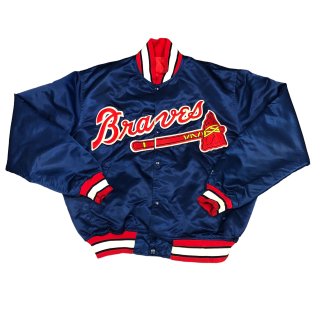 <img class='new_mark_img1' src='https://img.shop-pro.jp/img/new/icons15.gif' style='border:none;display:inline;margin:0px;padding:0px;width:auto;' />STARTER Atlanta Braves Varsity Jacket