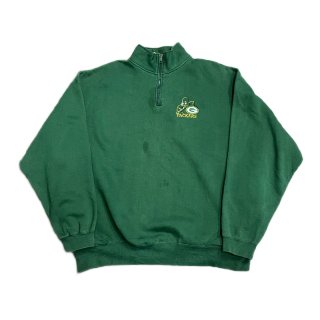 <img class='new_mark_img1' src='https://img.shop-pro.jp/img/new/icons15.gif' style='border:none;display:inline;margin:0px;padding:0px;width:auto;' />GREEN BAY PACKERS Half Zip Sweat Shirts