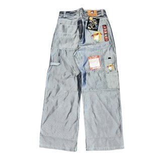 <img class='new_mark_img1' src='https://img.shop-pro.jp/img/new/icons15.gif' style='border:none;display:inline;margin:0px;padding:0px;width:auto;' />SNOOP DOGG Metalic Denim Pants 