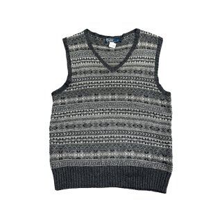 <img class='new_mark_img1' src='https://img.shop-pro.jp/img/new/icons15.gif' style='border:none;display:inline;margin:0px;padding:0px;width:auto;' />Polo Ralph Lauren Cotton  Silk  Cashmere Knit Vest 