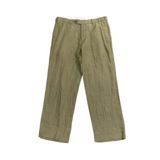 <img class='new_mark_img1' src='https://img.shop-pro.jp/img/new/icons15.gif' style='border:none;display:inline;margin:0px;padding:0px;width:auto;' />Brooks Brothers Linen Slacks Pants (W33L27,5)