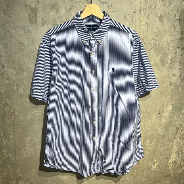 Ralph Lauren Classic Fit S/S Stripe B.D Shirt 