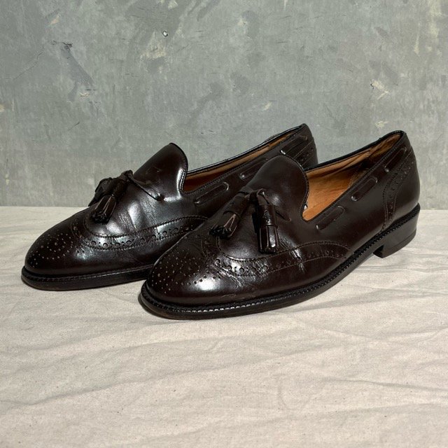 GINO'S Tassel Loafer Leather Shoes