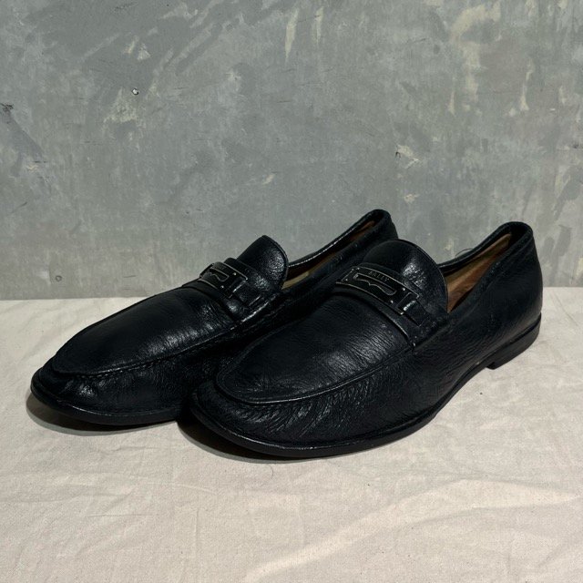 BALLY Coin Loafer Leather Shoes 