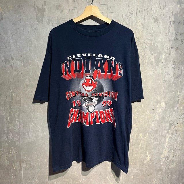 90's MLB Cleveland Indians S/S Print Tee