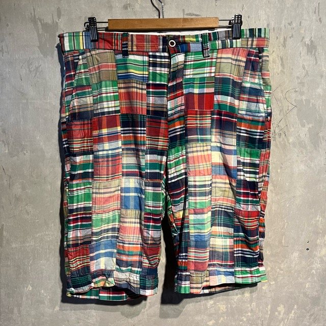 Polo by Ralph Lauren Check Patchwork Short Pant W34