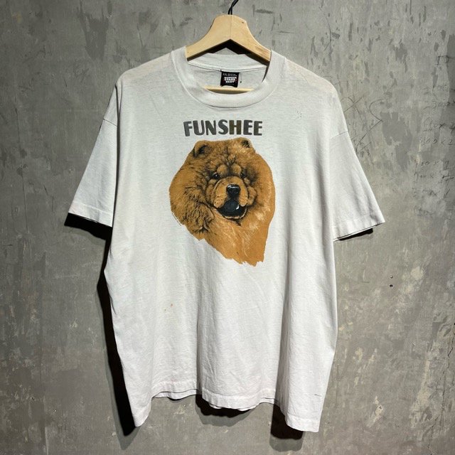 80's DOG Print S/S Tee MADE IN U.S.A