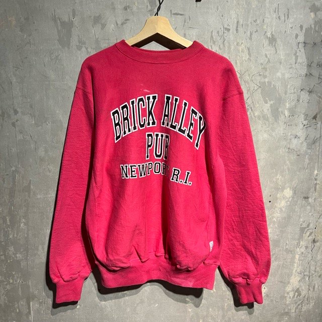 90's Type REVERSE WEAVE Print Sweat Shirts MADE IN U.S.A