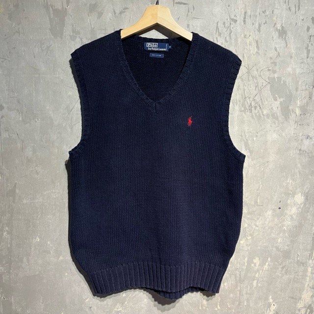 POLO by Ralph Lauren Cotton Knit Vest