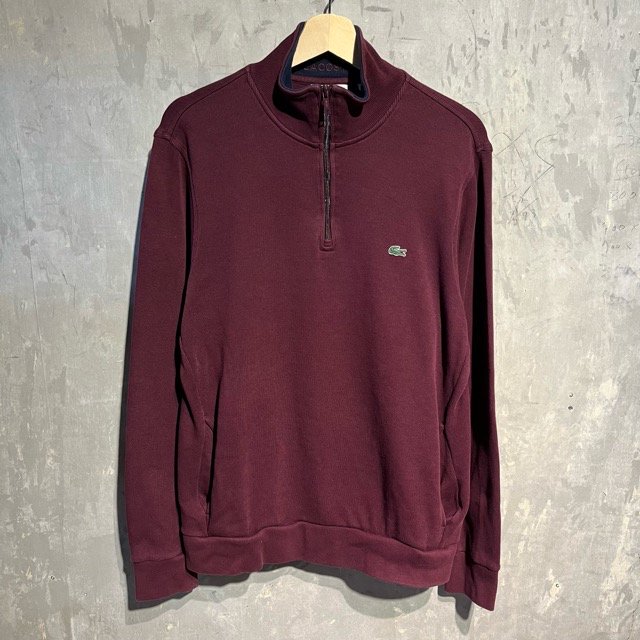 LACOSTE L/S Half Zip Sweat Shirts