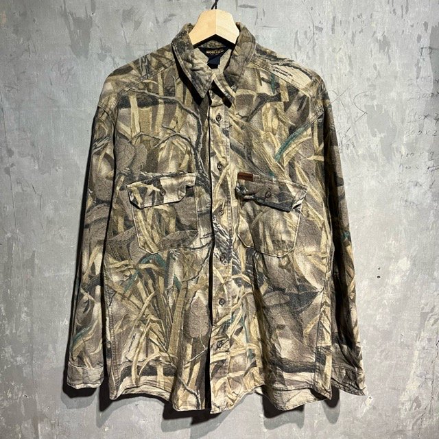 Wool Rich Real Tree Camo L/S Nel Shirt 