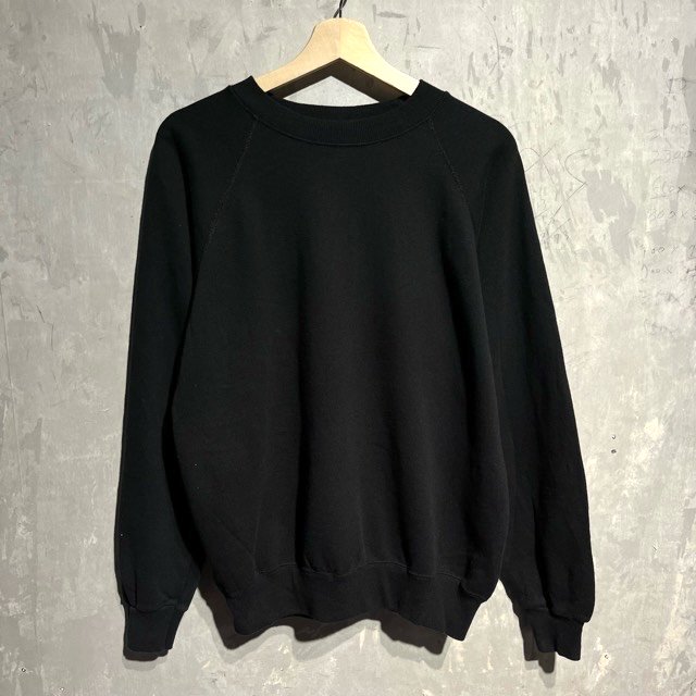 80's Hanes L/S Solid Sweat Shirt MADE IN U.S.A