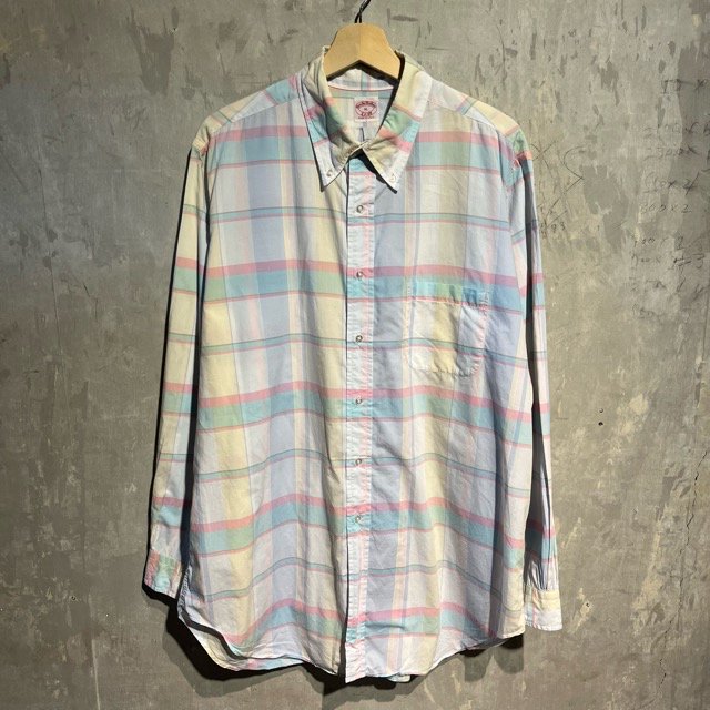 Brooks Brothers L/S B.D Check Shirt MADE IN U.S.A