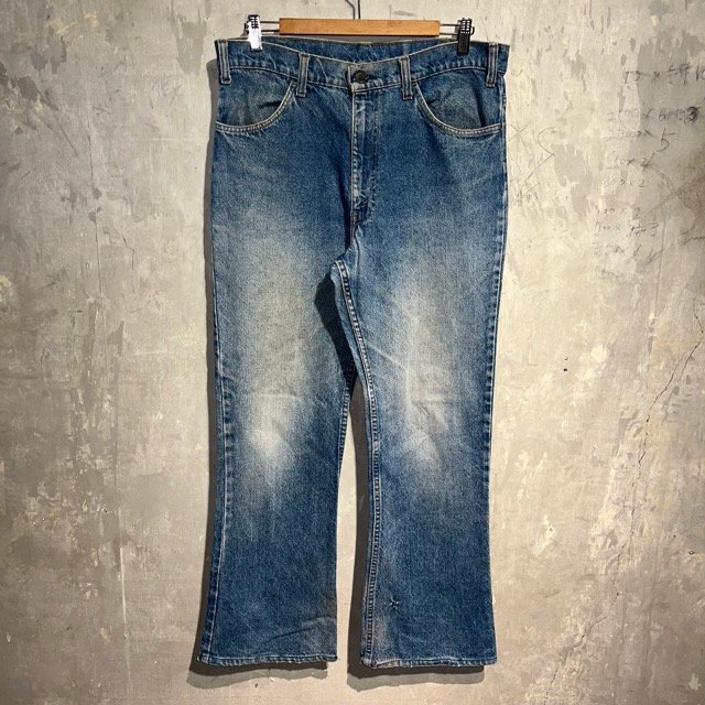 70's Levi's 646 FLARE Denim Pants W36