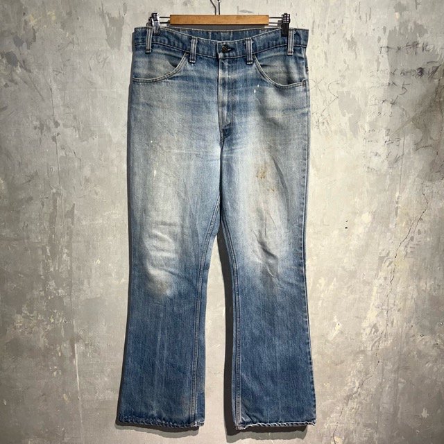 70's Levi's 646 FLARE Denim Pants W34