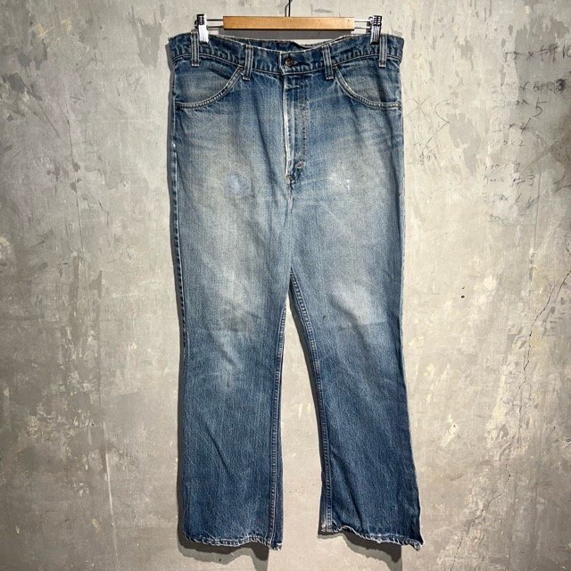 80's Levi's 646 FLARE Denim Pants W36