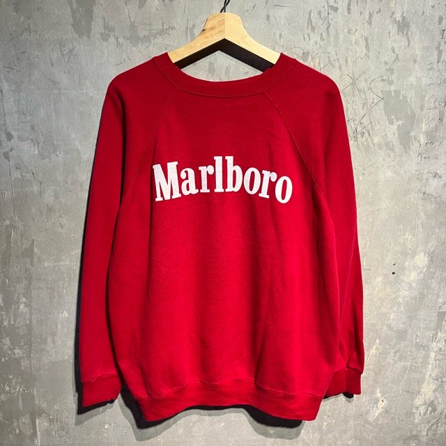 Marlbolo L/S Sweat Shirts HANES MADE IN U.S.A / XL