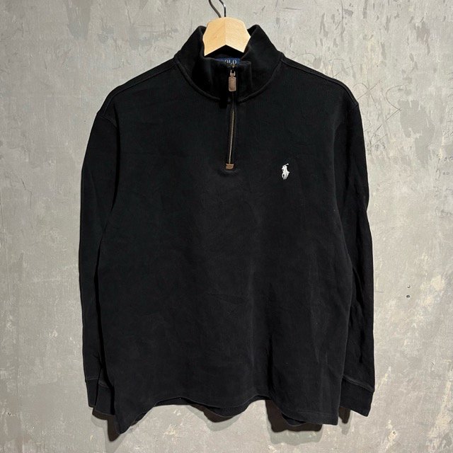 POLO Ralph Lauren Half Zipper Cotton Knit Sweater