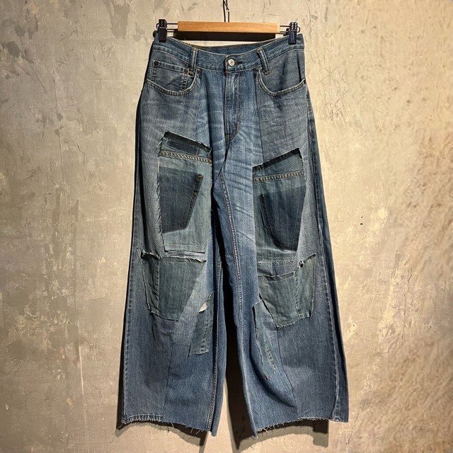 ƹ Denim Baggy Pants W28