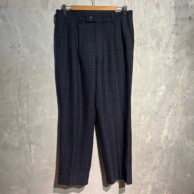 BALENCIAGA Check Slacks Pants W31
 
