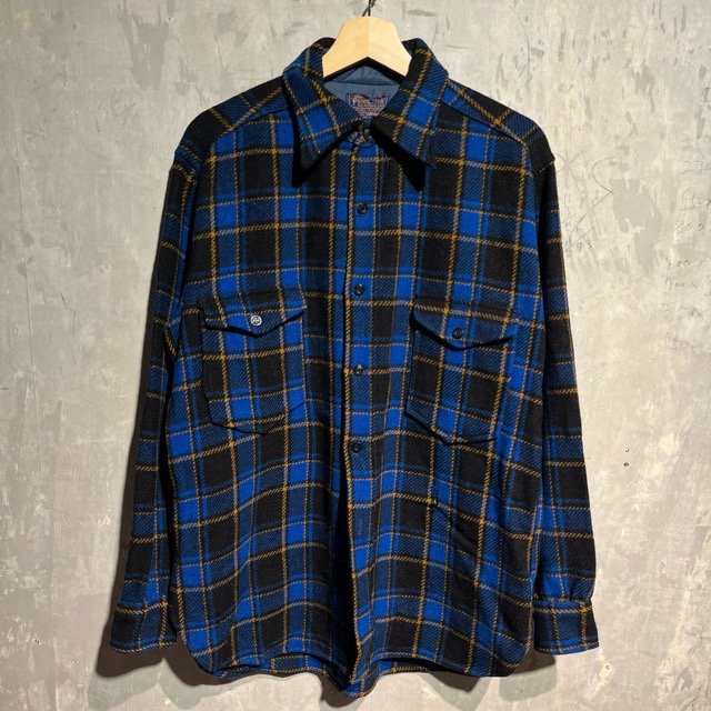 Pendleton Check Wool L/S Shirt MADE IN U.S.A