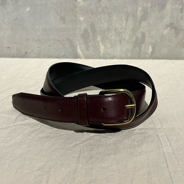 LANS END Leather Belt 