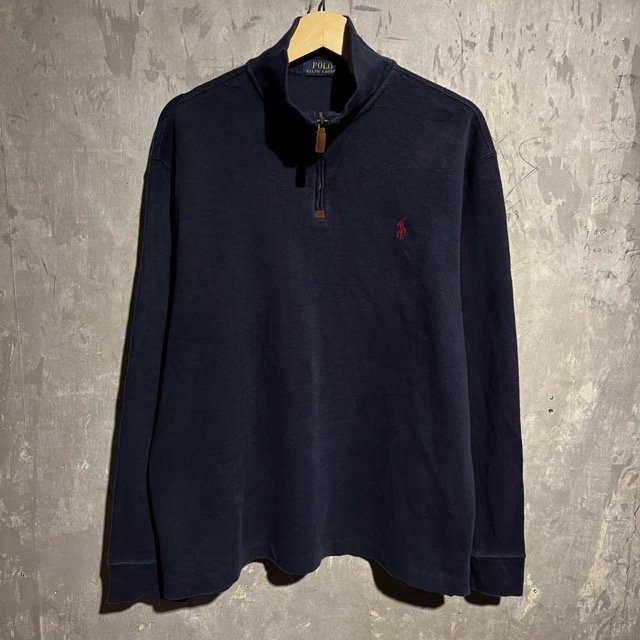 POLO Ralph Lauren Half Zipper Cotton Knit Sweater