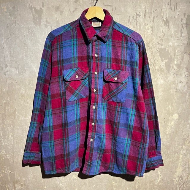 FIVE BROTHER Check Flannel L/S Shirt 