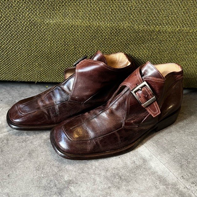 Monk Strap Boots MADE IN ITALY