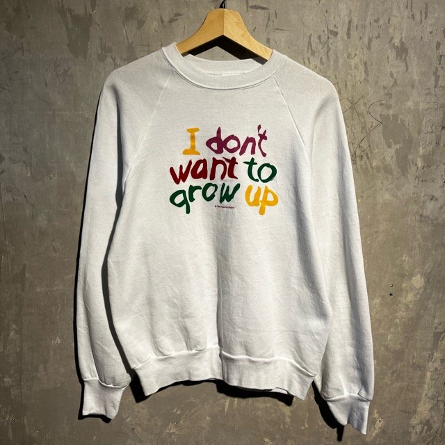 80's L/S Print Sweat Shirt MADE IN U.S.A