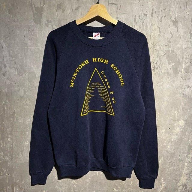 JERZEES L/S Print Sweat Shirt MADE IN U.S.A