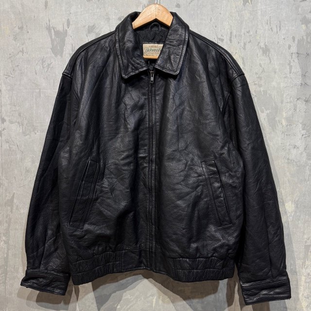 80's STJON'S BAY Leather Jacket