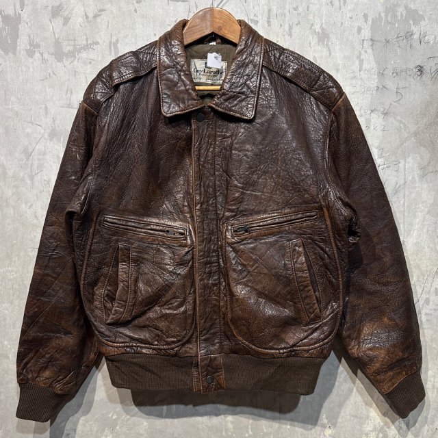 〜90's Guy Laroche Lamb Leather Jacket