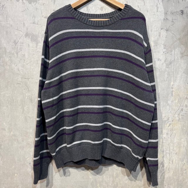 St.jhons.bay border cotton knit