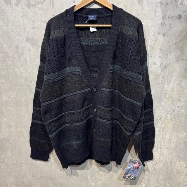 dead stock now design knit cardigan