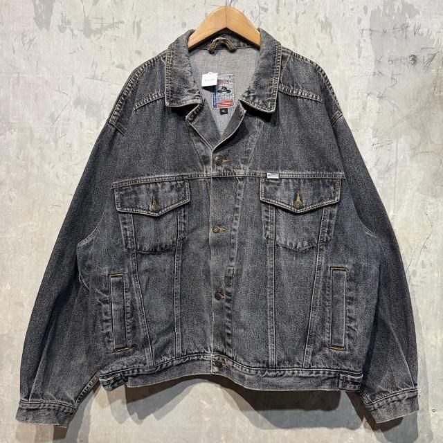 90's〜 JANKEES Open Collar Denim Jacket