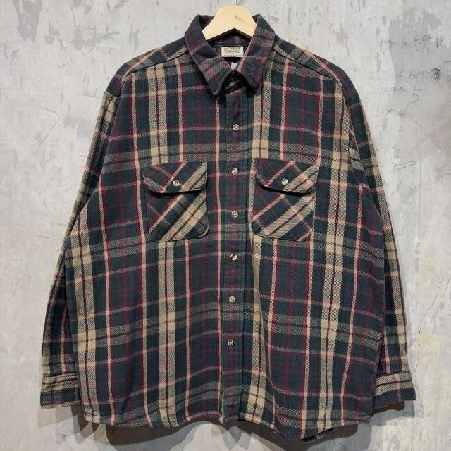 90's FIVE BROTHER L/S Flannel Check Shirt