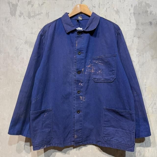 〜90's MERK Herringbone European Work Jacket