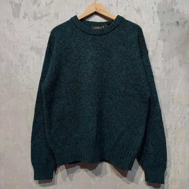 80's Eddie Bauer Wool  Nylon Knit Sweater