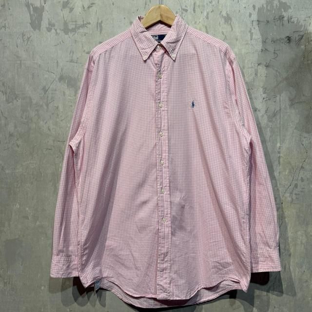 Polo Ralph Lauren L/S Gingham Check Shirt MADE IN CANADA