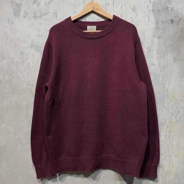 00's L.L. Bean Cotton Knit Sweater