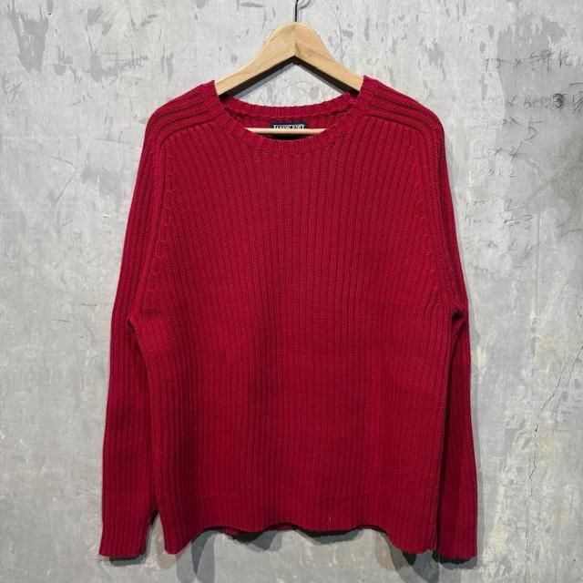 LANDS'END Cotton Knit Sweater