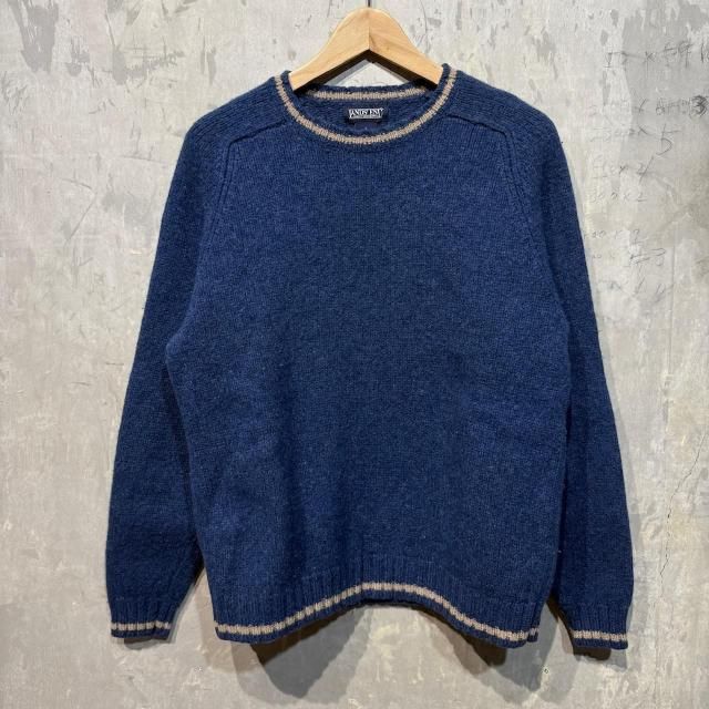 LANDS'END Wool Knit Sweater