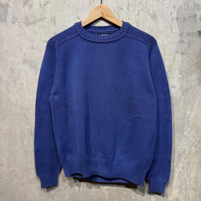 90's LANDS'END Cotton Knit Sweater MADE IN USA