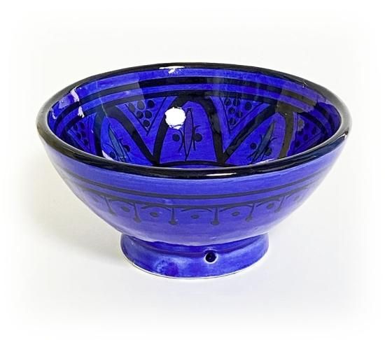 モロッコ雑貨。モロッコのボウル-ブルー2- mosaic＊blue citron