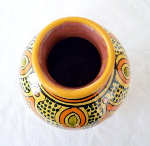 モロッコの陶器の花瓶 - mosaic＊blue citron